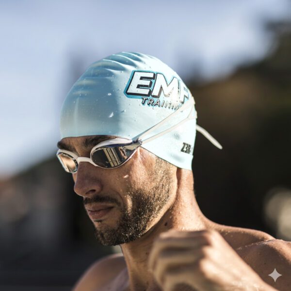 BONNET DE BAIN BLANC EMF x ZEROD – Image 2