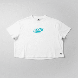 EMF x Northern Spirit I Crop Top Women Oversize White